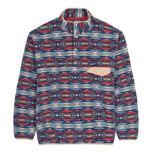 Patagonia - PATAGONIA LIGHTWEIGHT SYNCHILLA SNAP PULLOVER IN SUMAC RED - Rent With Thred