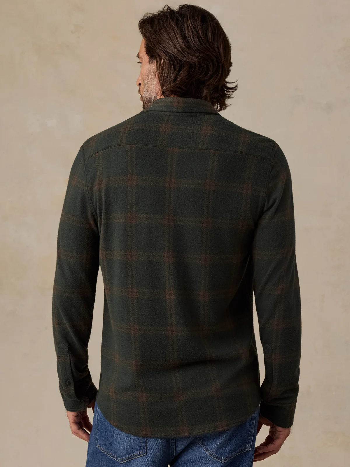 FAHERTY LEGEND SWEATER SHIRT IN FALLS PARK PLAID