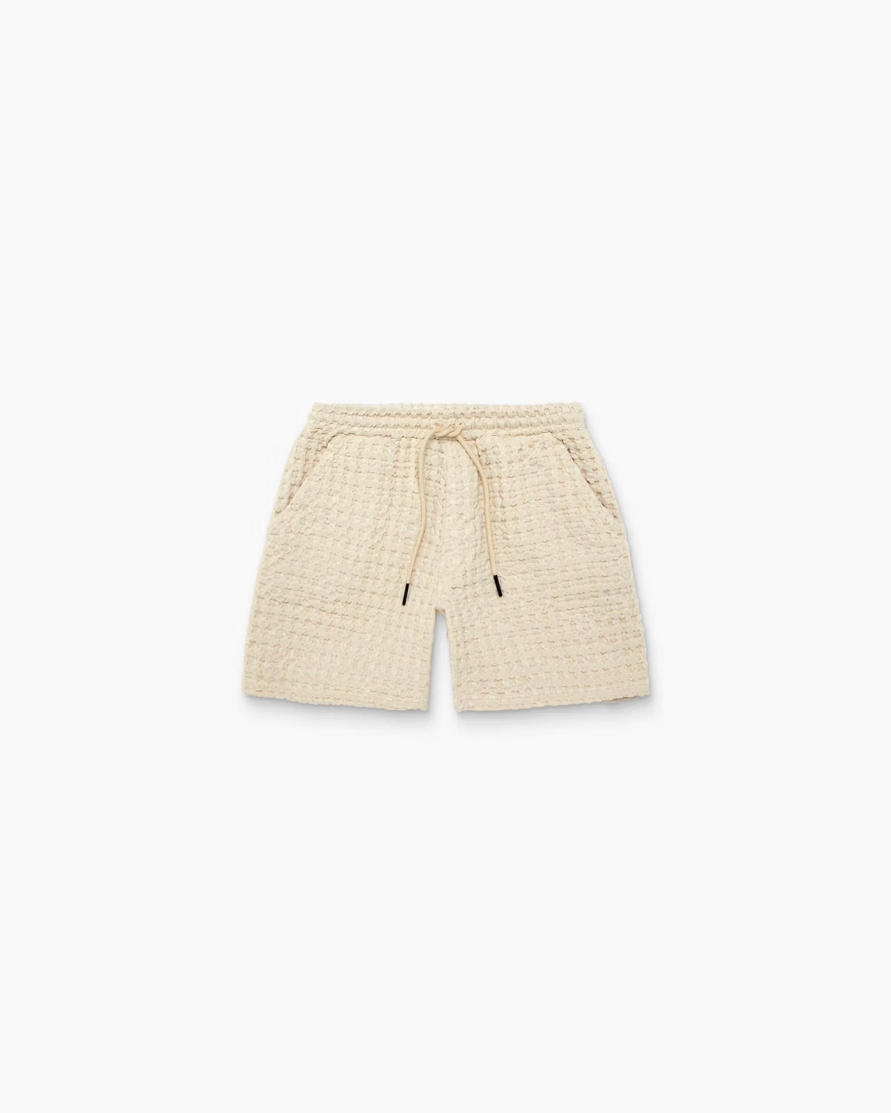 OAS PORTO WAFFLE SHORT IN ECRU