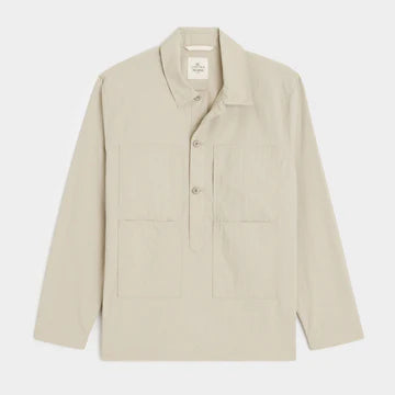 TODD SNYDER X GARDENHEIR NYLON GARDEN SMOCK IN TAN
