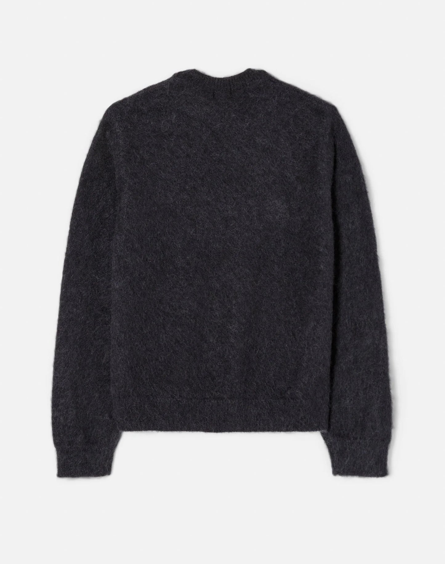 RE/DONE - RE/DONE CLASSIC CREW SWEATER IN MINERAL BLACK - Rent With Thred