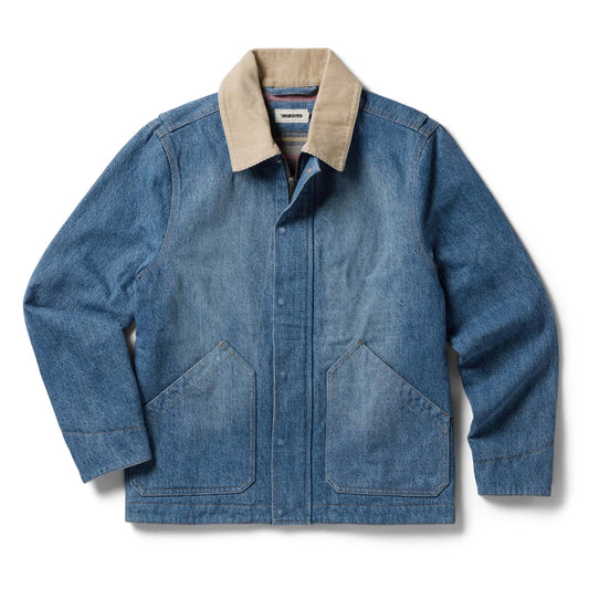 Taylor Stitch - TAYLOR STITCH WORKHORSE JACKET IN FLETCHER WASH ORGANIC SELVAGE - Rent With Thred