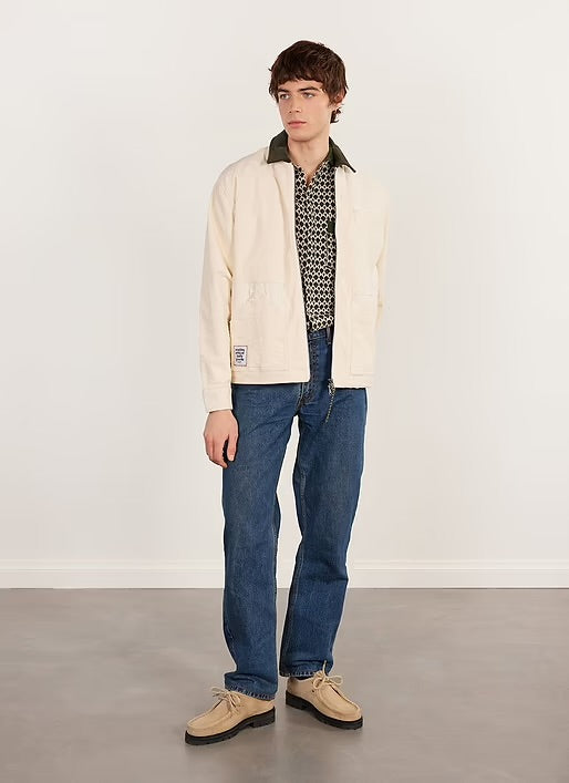 Percival - PERCIVAL CASA PICCANTE SHIRT IN GREEN JACQUARD - Rent With Thred