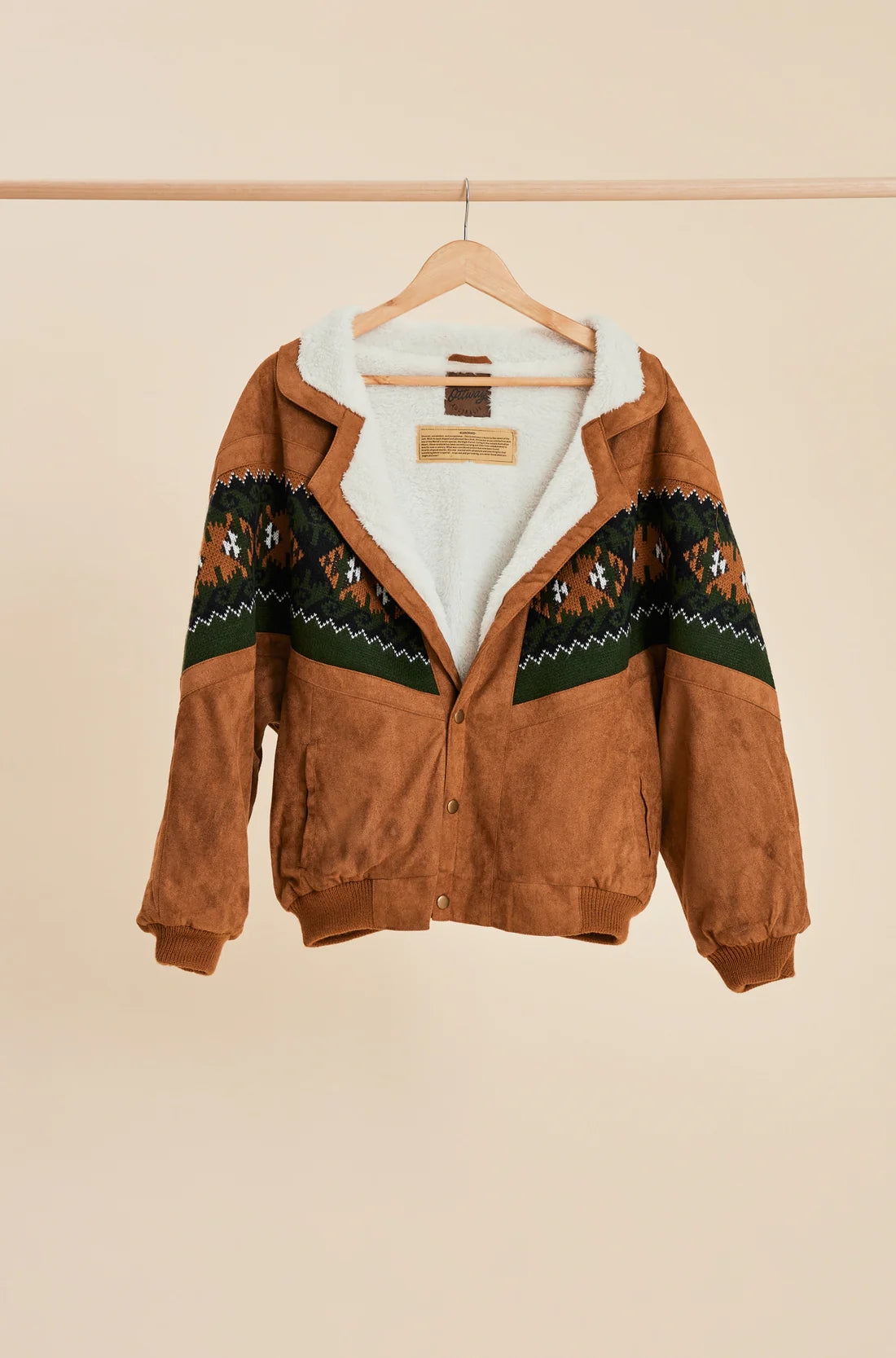 Ottway the Label - OTTWAY THE LABEL RAREBIRD JACKET IN BROWN - Rent With Thred