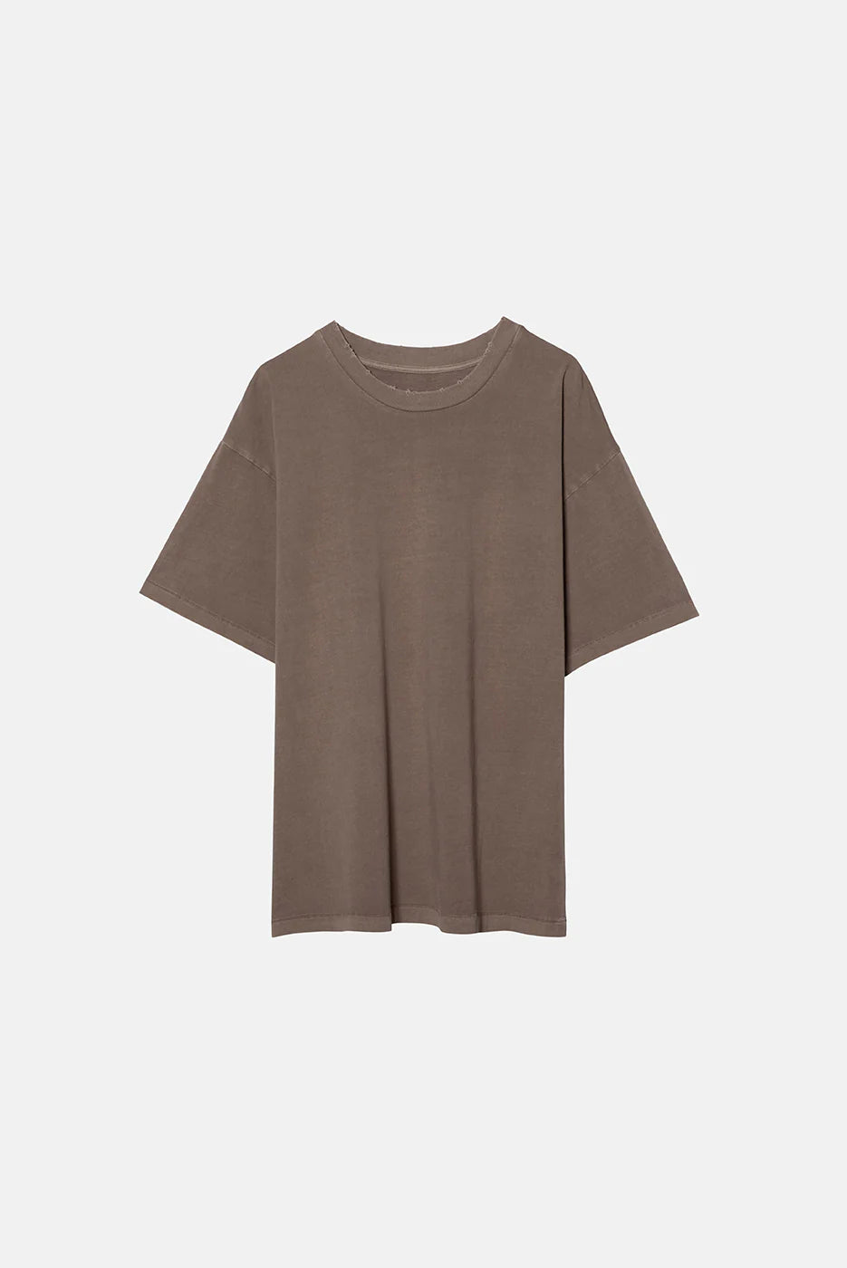Elwood - ELWOOD OVERSIZED CORE TEE IN VINTAGE BROWN - Rent With Thred