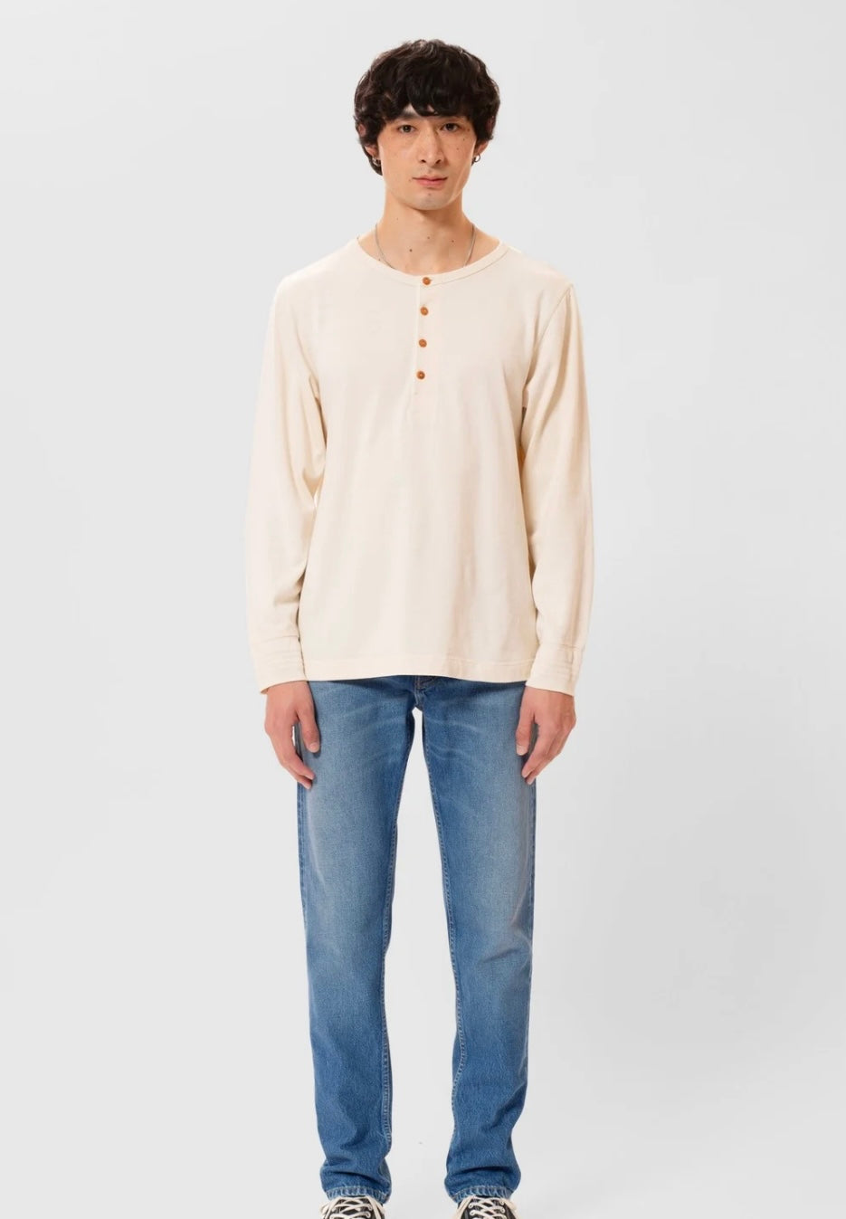 Nudie Jeans - NUDIE JEANS STEADY EDDIE II IN BLUE HAZE - Rent With Thred