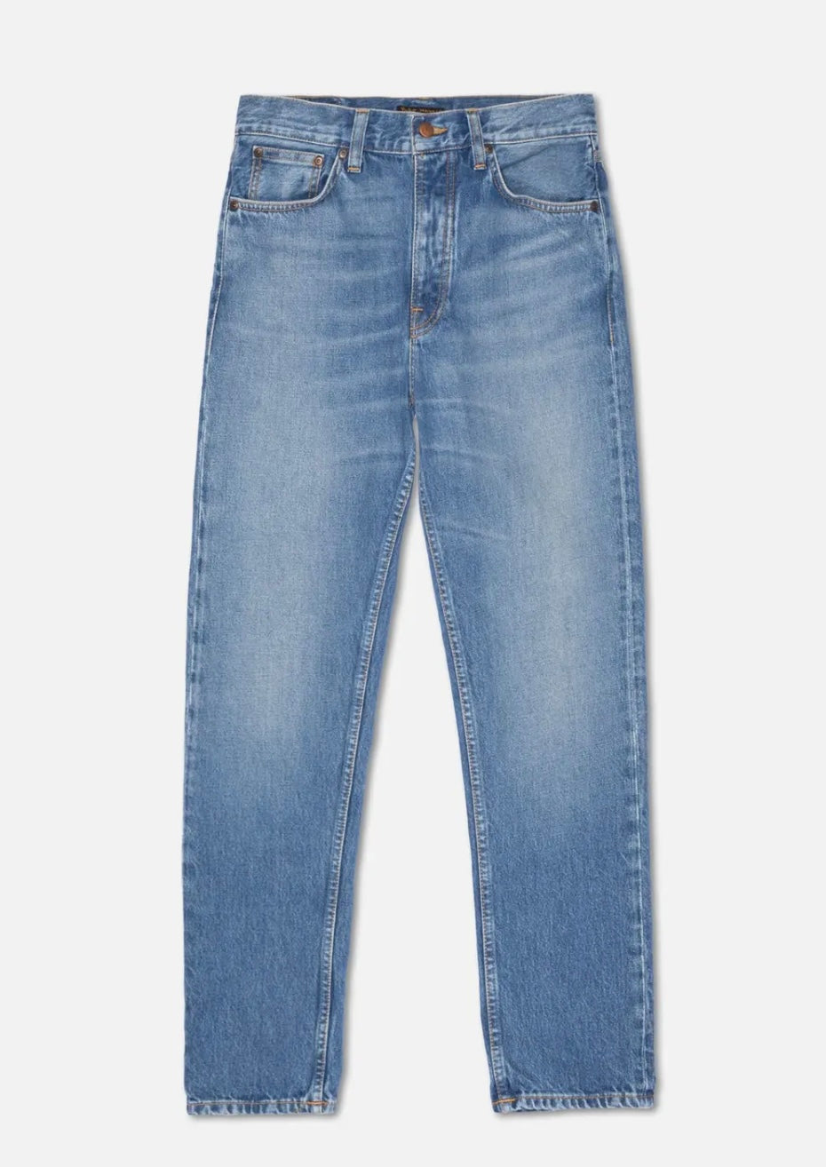 Nudie Jeans - NUDIE JEANS STEADY EDDIE II IN BLUE HAZE - Rent With Thred