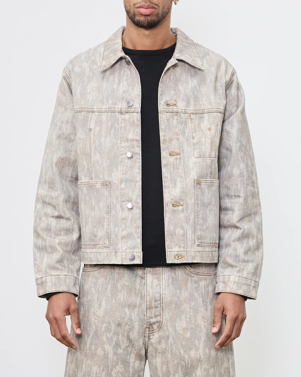 No Maintenance - NO MAINTENANCE “STILL CAMO” TORAI JACKET - Rent With Thred