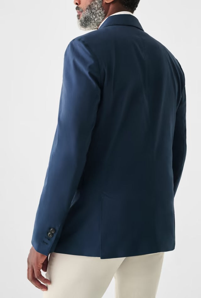 Faherty - FAHERTY MOVEMENT BLAZER IN NAVY - Rent With Thred