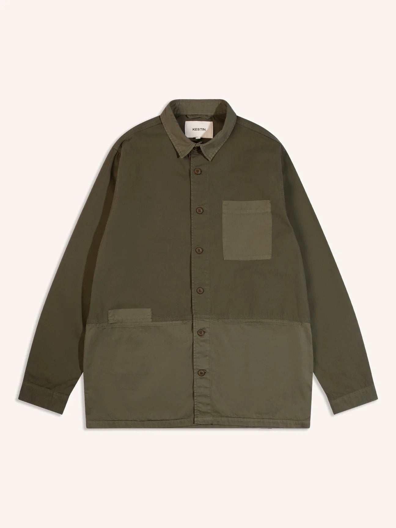 Kestin - KESTIN ROSYTH OVERSHIRT IN DARK OLIVE - Rent With Thred