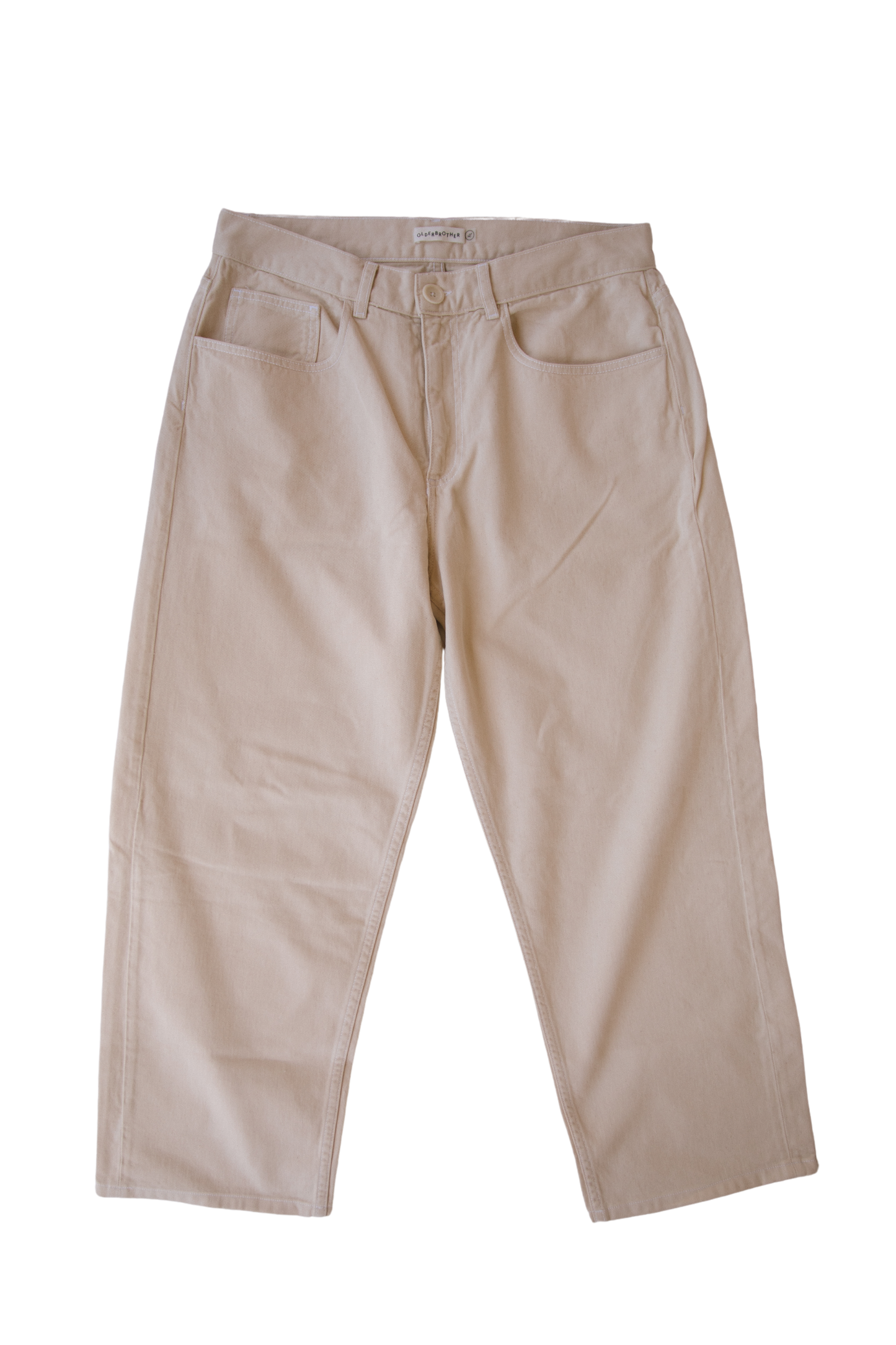 Olderbrother - OLDERBROTHER DENIM PANT IN NATURAL - Rent With Thred