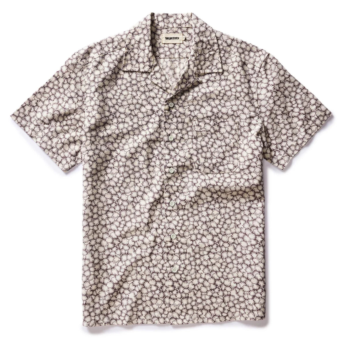 Taylor Stitch - TAYLOR STITCH SS HAWTHORNE IN FIG FLORAL - Rent With Thred