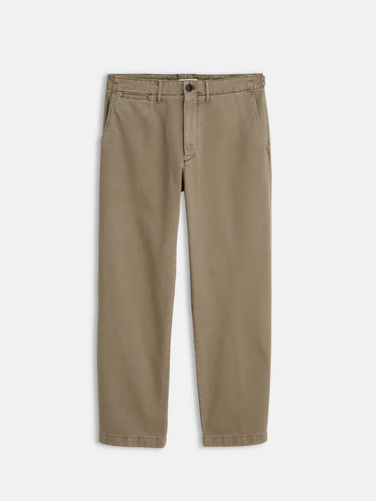 Alex Mill - ALEX MILL STRAIGHT LEG PANT IN VINTAGE WASHED CHINO VINTAGE OLIVE - Rent With Thred