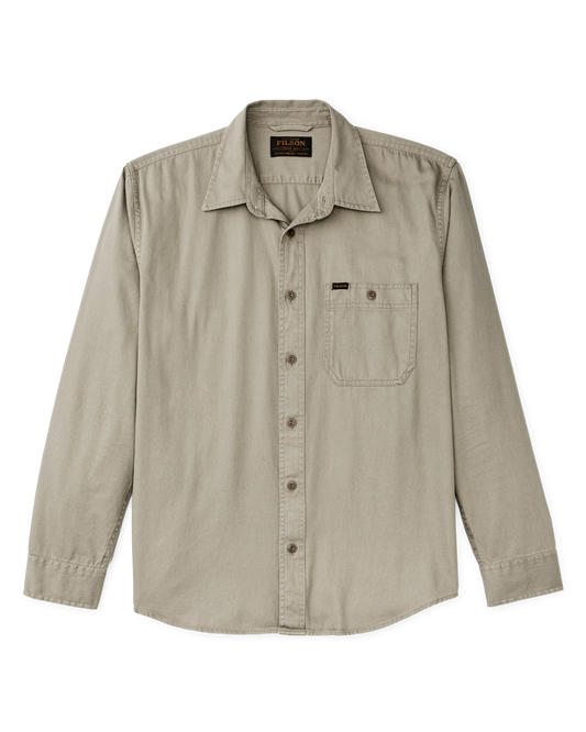 Filson - FILSON SHIPWRIGHT FINE TWILL SHIRT IN SUNBURN - Rent With Thred