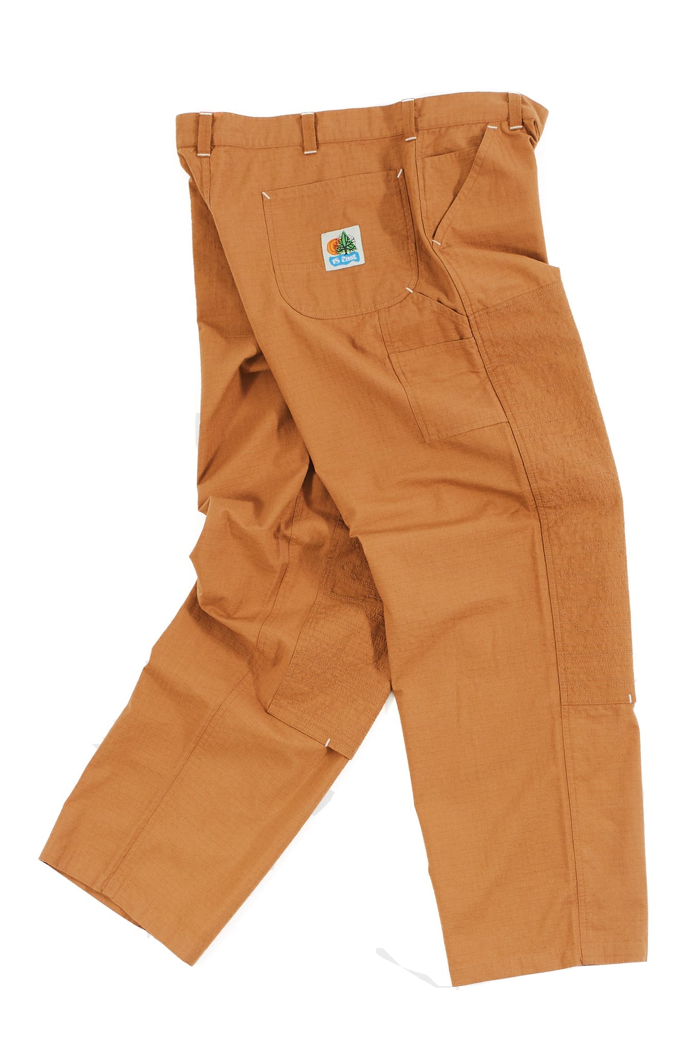 18 East - 18 EAST ANNI DOUBLE KNEE WORK PANT IN RUBBER - Rent With Thred