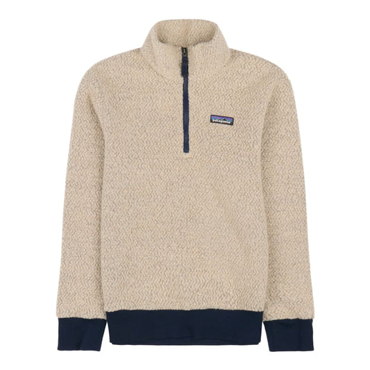 PATAGONIA WOOLYESTER FLEECE PULLOVER IN OATMEAL HEATHER