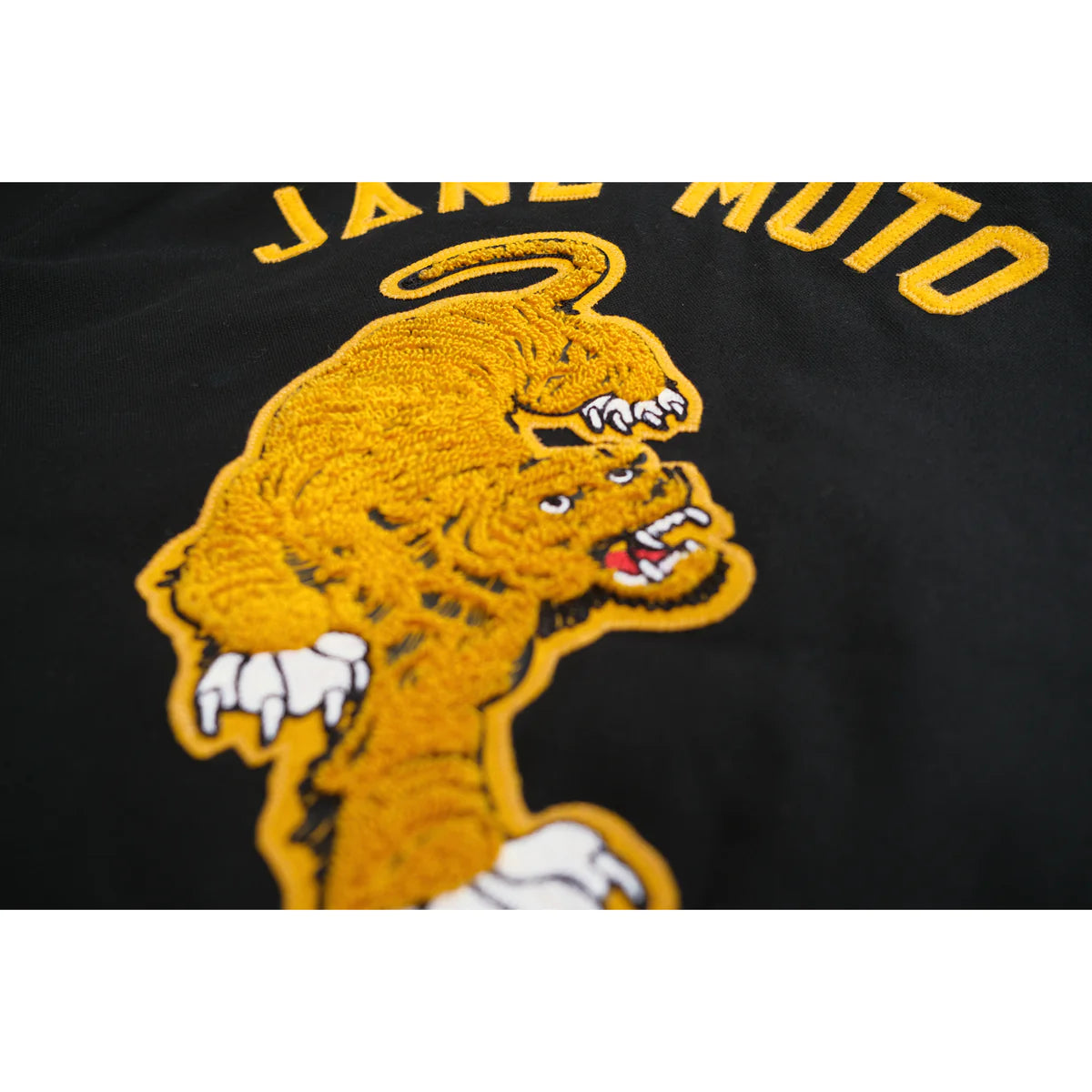 Jane Motorcycles - JANE MOTORCYCLES FLYING TIGER LINED MECHANIC'S JACKET IN BLACK - Rent With Thred