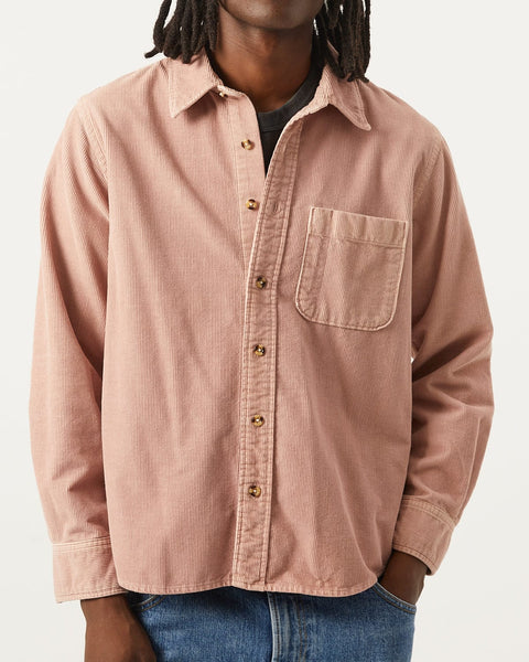 Corridor - CORRIDOR CORDUROY LS IN PINK - Rent With Thred