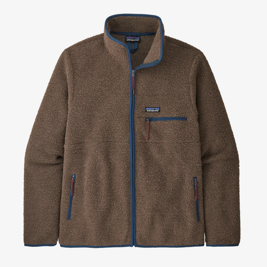 Patagonia - PATAGONIA RECLAIMED FLEECE JACKET IN TOPSOIL - Rent With Thred