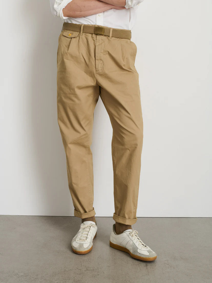 Alex Mill - ALEX MILL STANDARD PLEATED PANT IN CHINO - Rent With Thred