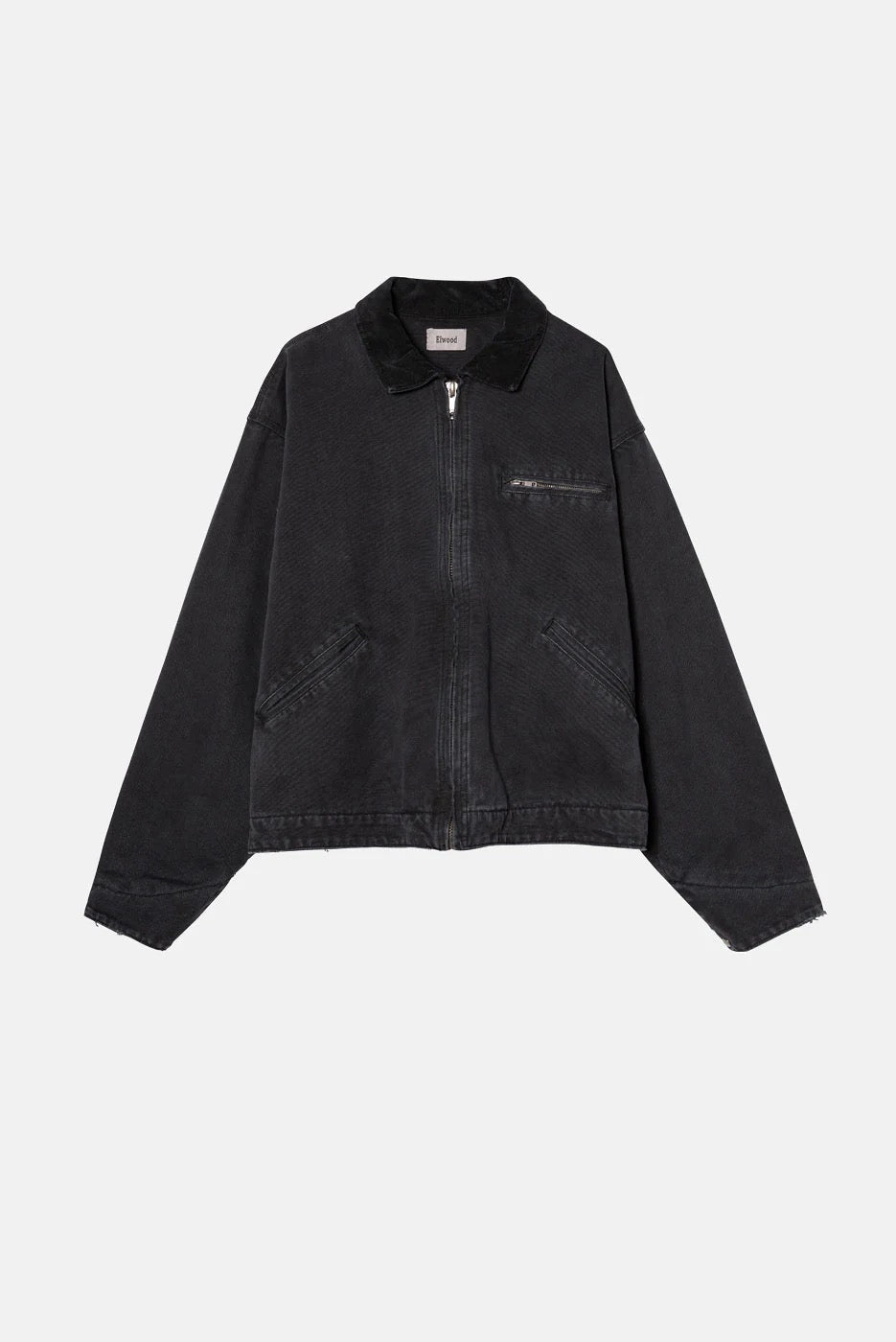 ELWOOD PETROL JACKET IN BLACK