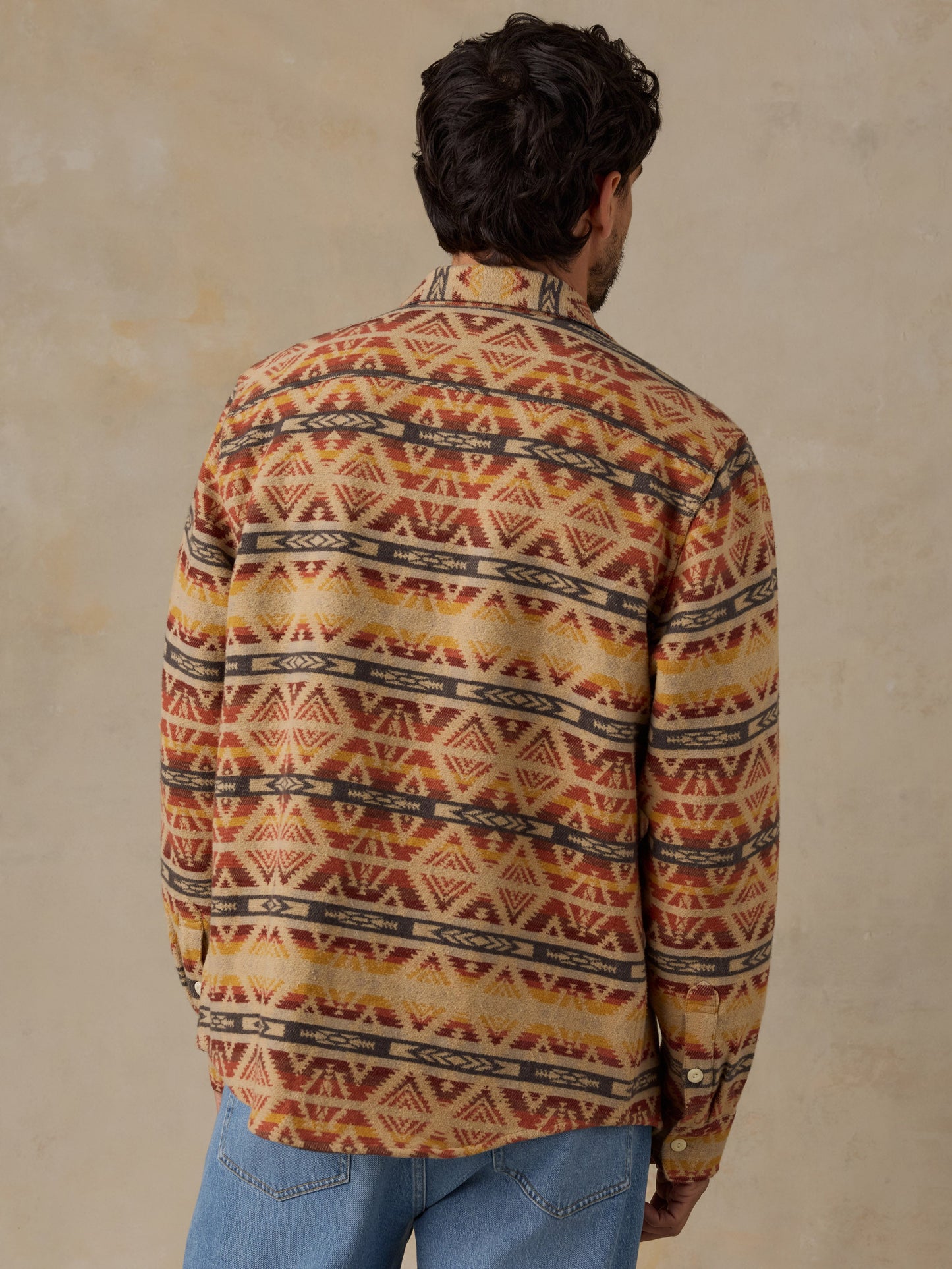 Faherty Lehi Canyon Overshirt In Uzumate - Rent with Thred