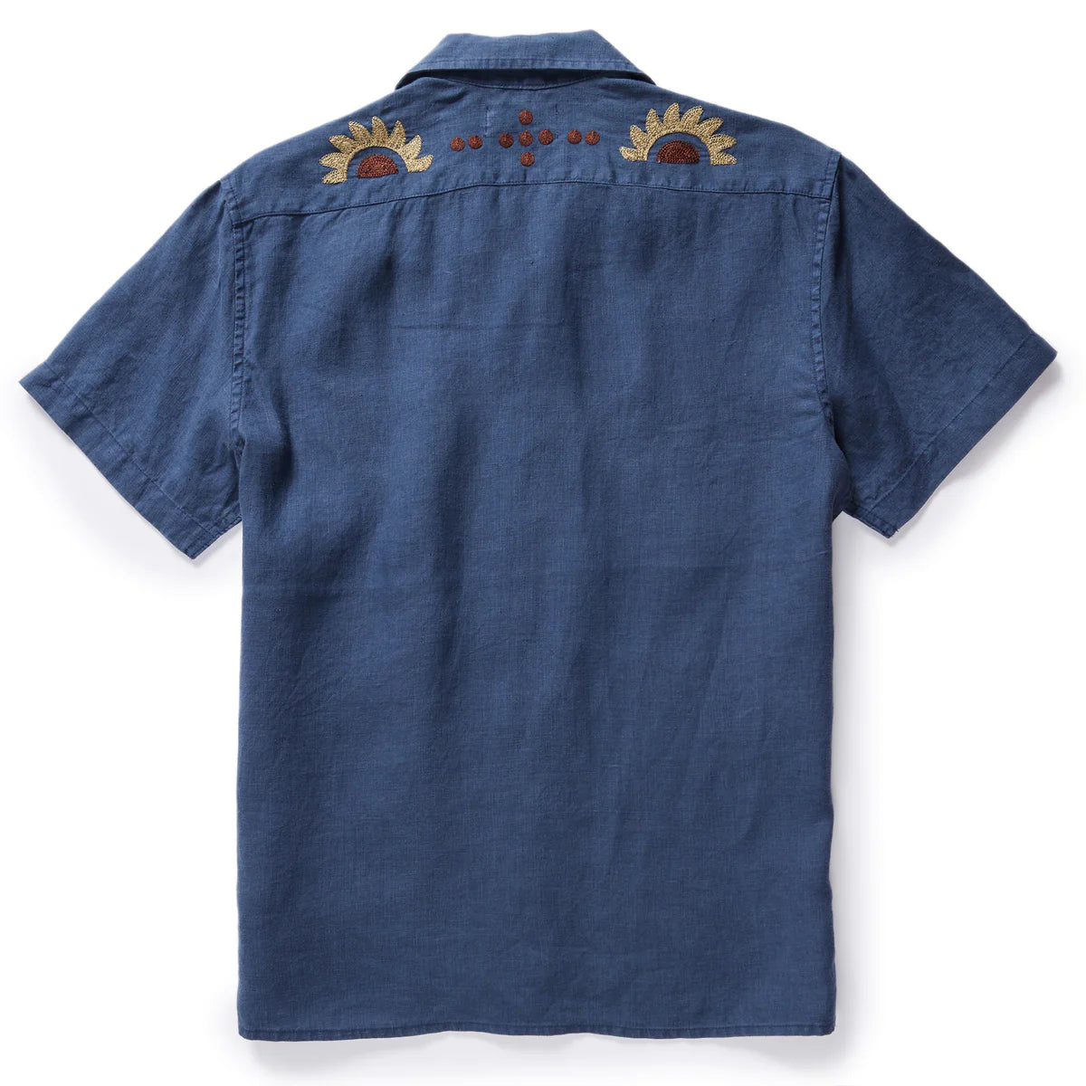 Taylor Stitch - TAYLOR STITCH EMBROIDERED HAWTHORNE IN SEA GLASS HEMP - Rent With Thred