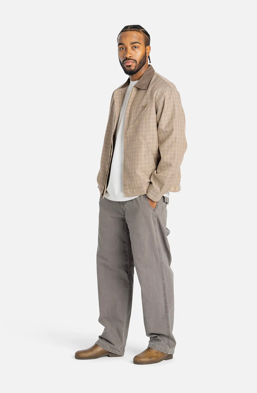 General Admission - GENERAL ADMISSION PLAID JACKET IN BEIGE CHECK - Rent With Thred