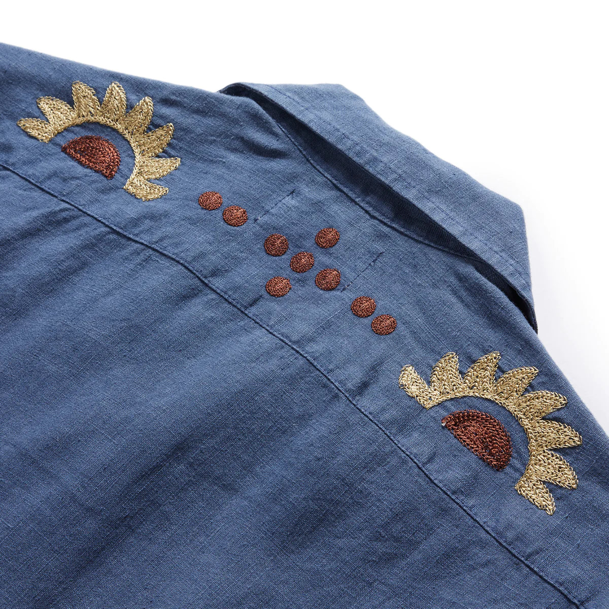 Taylor Stitch - TAYLOR STITCH EMBROIDERED HAWTHORNE IN SEA GLASS HEMP - Rent With Thred