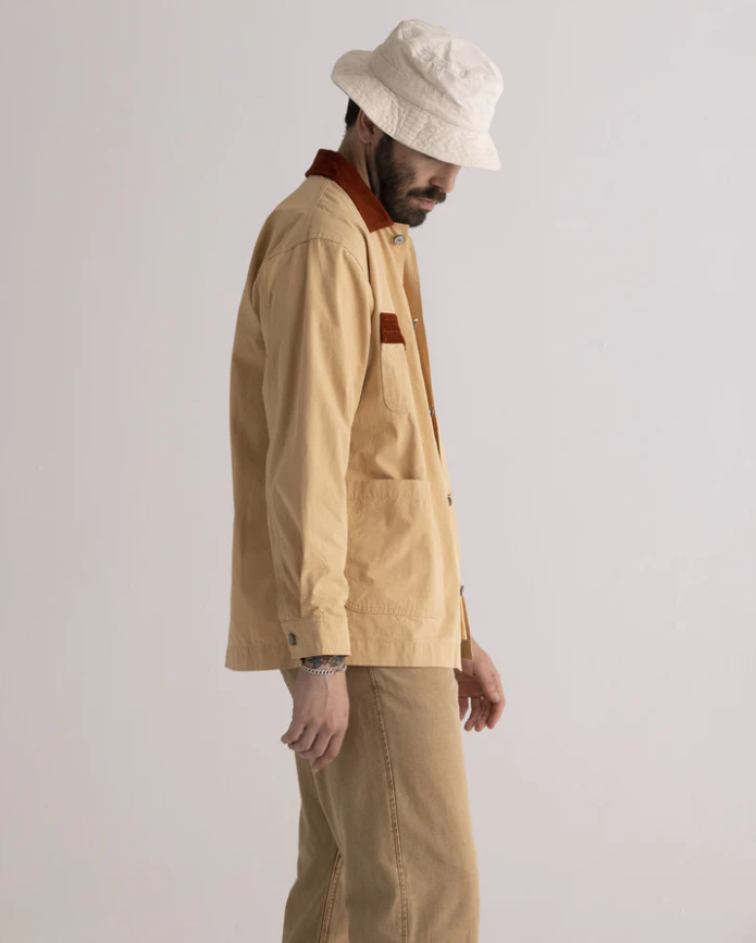 General Admission - GENERAL ADMISSION CHORE COAT IN KHAKI - Rent With Thred