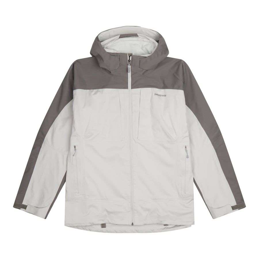 Patagonia - PATAGONIA WORN WEAR MEN’S LIGHT SMOKE FLASH JACKET IN FOG - Rent With Thred