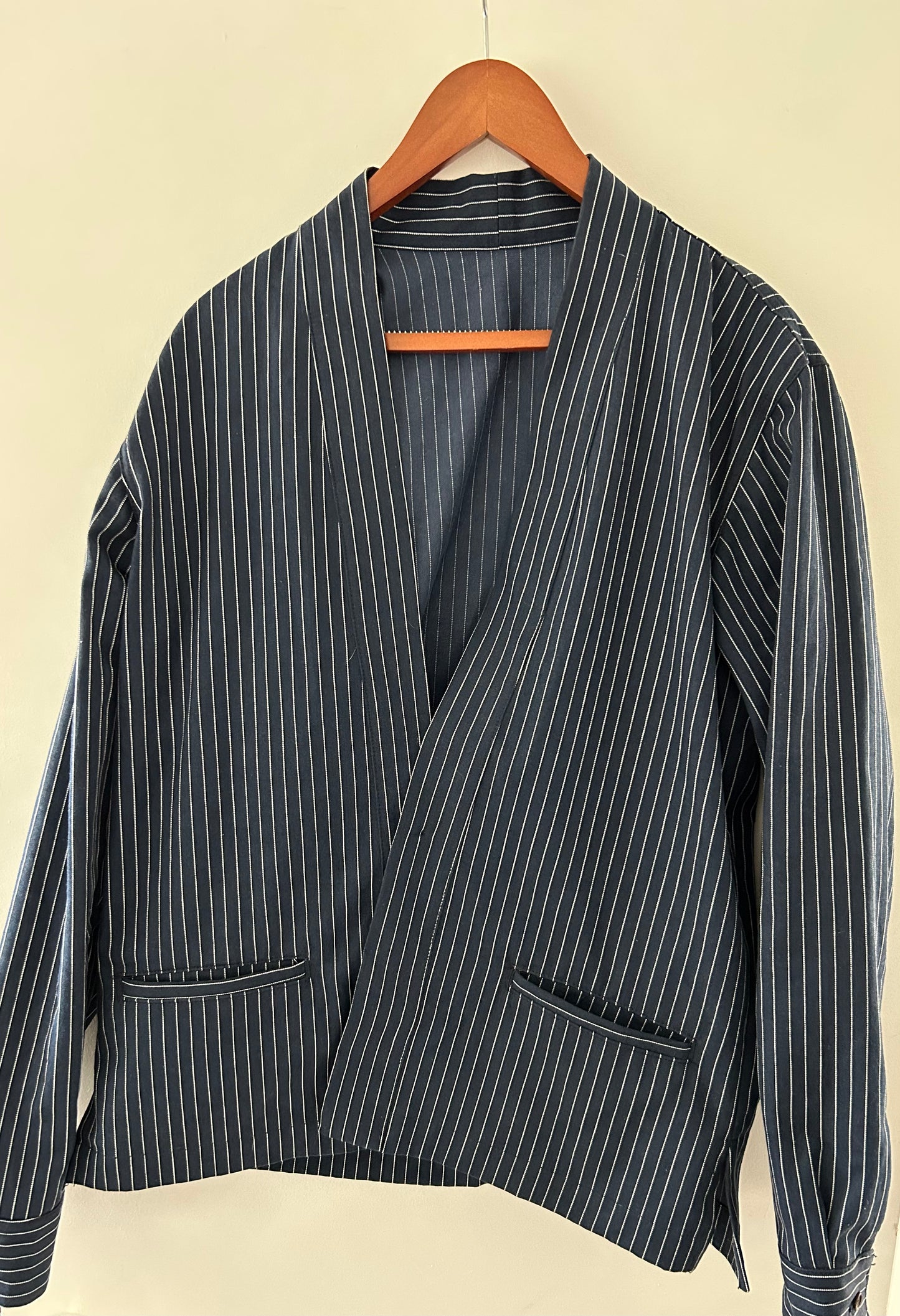 Epaulet - EPAULET KAMIGATA IN WABASH STRIPE DENIM - Rent With Thred