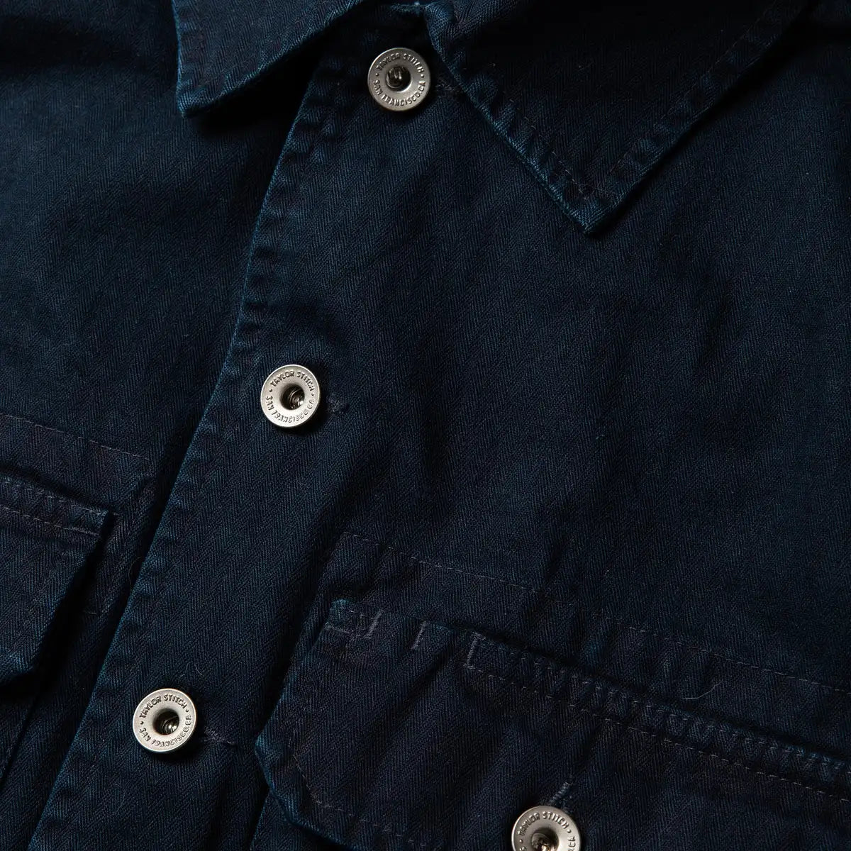 Taylor Stitch - TAYLOR STITCH THE HBT JACKET IN WASHED NAVY - Rent With Thred