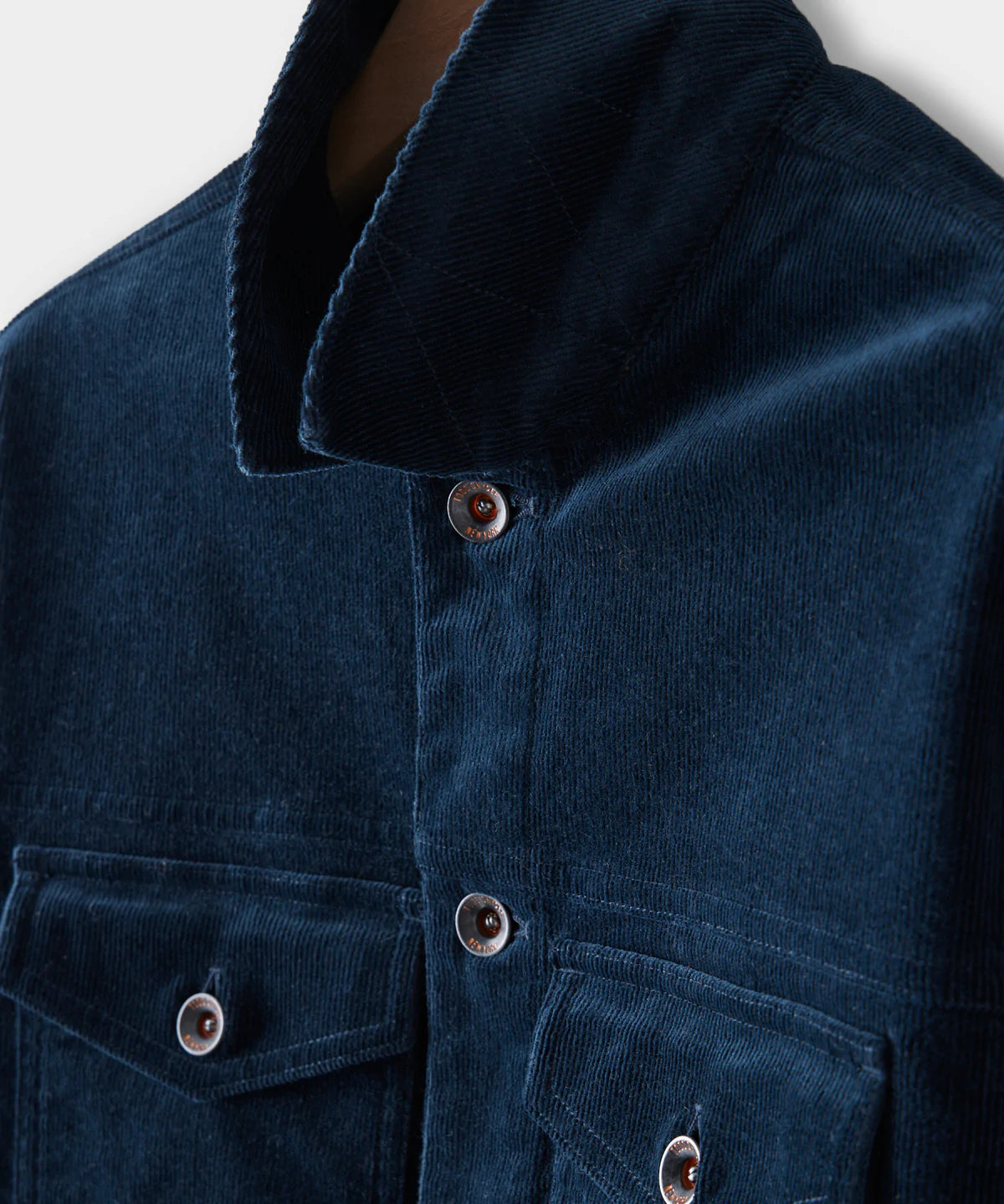 Todd Snyder - TODD SNYDER ITALIAN CORDUROY DYLAN JACKET IN NAVY - Rent With Thred