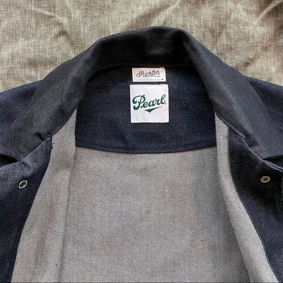 Richter Goods - RICHTER GOOD x PEARL BREWING THE DOLPH ZIGGLER JACKET IN RAW SELVEDGE DENIM - Rent With Thred