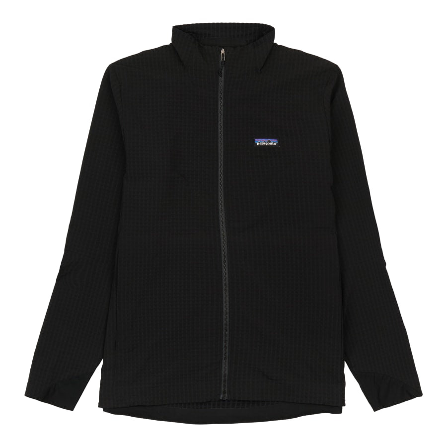 Patagonia - PATAGONIA WORN WEAR MEN’S R1 TECHFACE JACKET IN BLACK - Rent With Thred