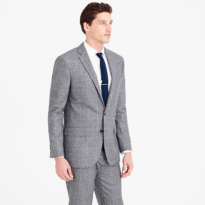 J. Crew - J CREW LUDLOW SUIT PANTS IN GLEN PLAID GREY - Rent With Thred