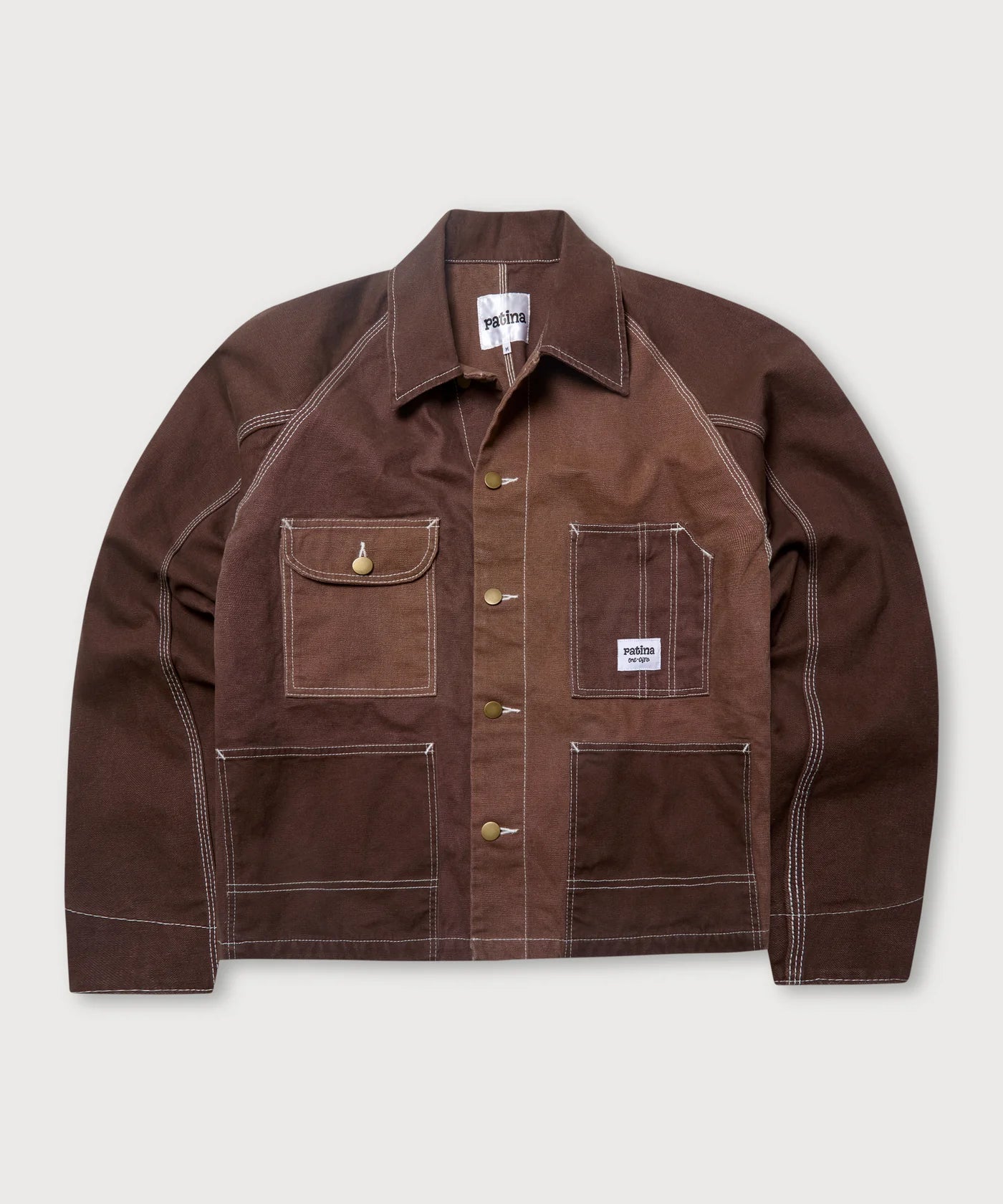PATINA ENGINEER JACKET IN BROWN in BROWN — main product view