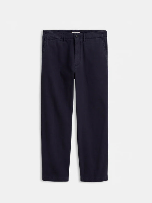 ALEX MILL STRAIGHT LEG PANT IN VINTAGE WASHED CHINO DARK NAVY