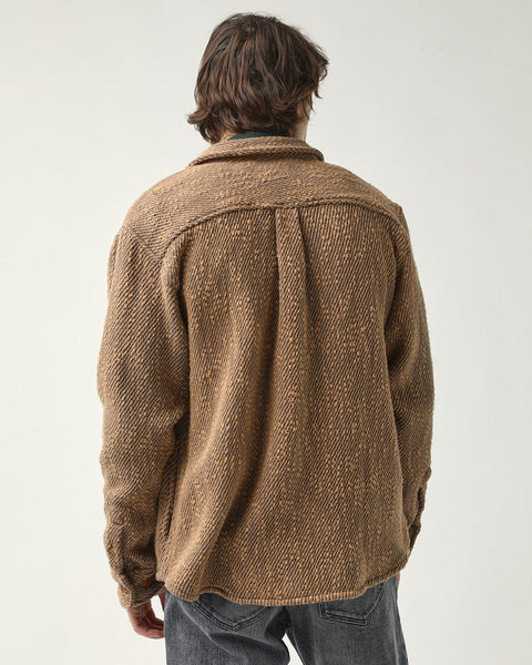 CORRIDOR LIEBES JACKET IN BROWN in BROWN — view 3