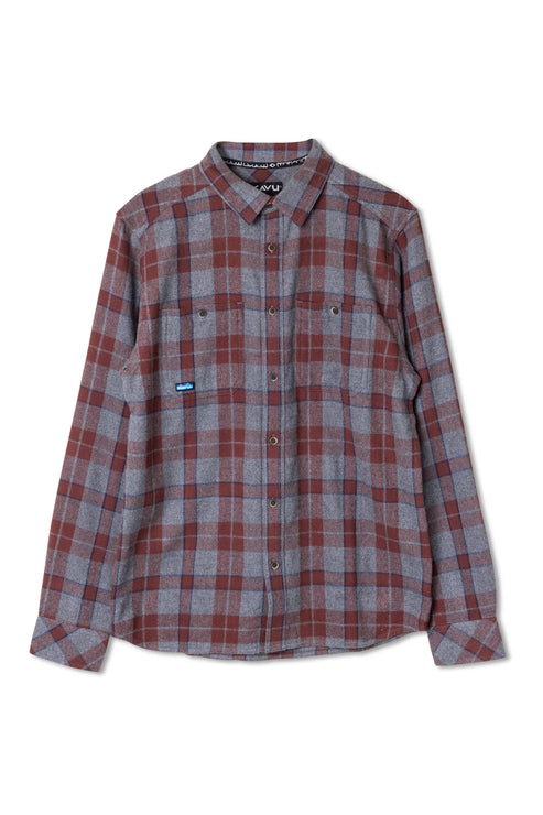 KAVU BIG JOE OVERSHIRT IN BULL HILL product view