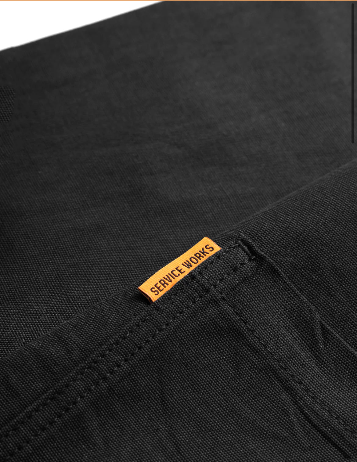 SERVICE WORKS TRADE JACKET IN BLACK in BLACK — view 3
