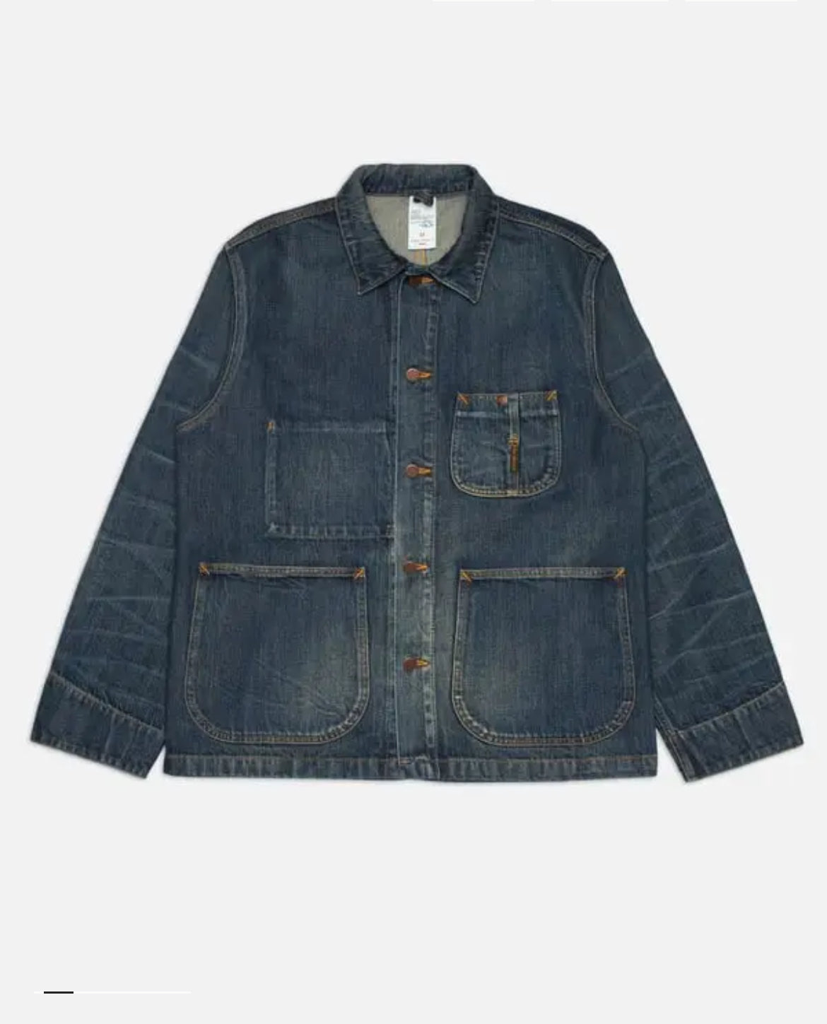 NUDIE JEANS HOWIE DIRT WASH CHORE JACKET in See product description — main product view