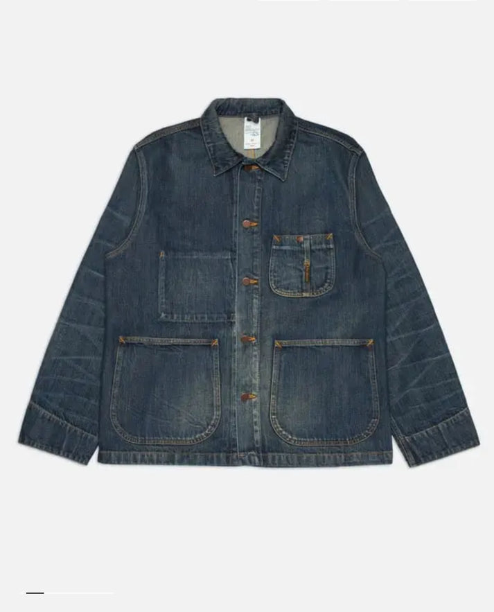 NUDIE JEANS HOWIE DIRT WASH CHORE JACKET