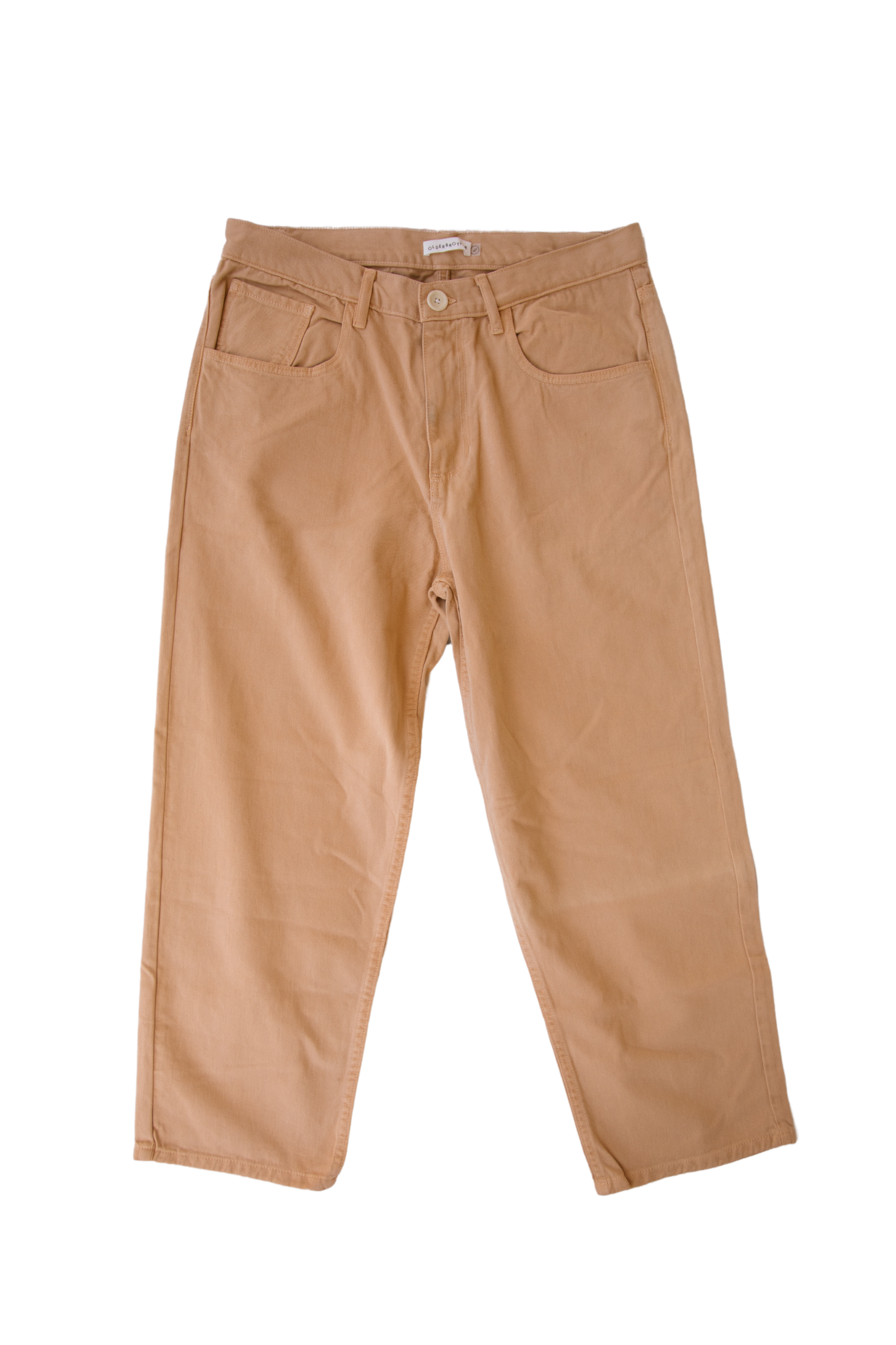 OLDERBROTHER DENIM PANT IN CLAY in CLAY — main product view