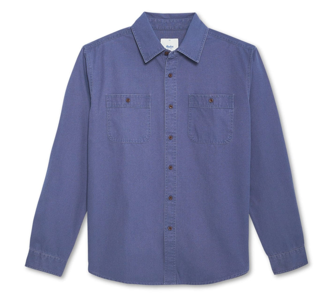 KATIN COAST CPO IN WASHED BLUE in WASHED BLUE — main product view