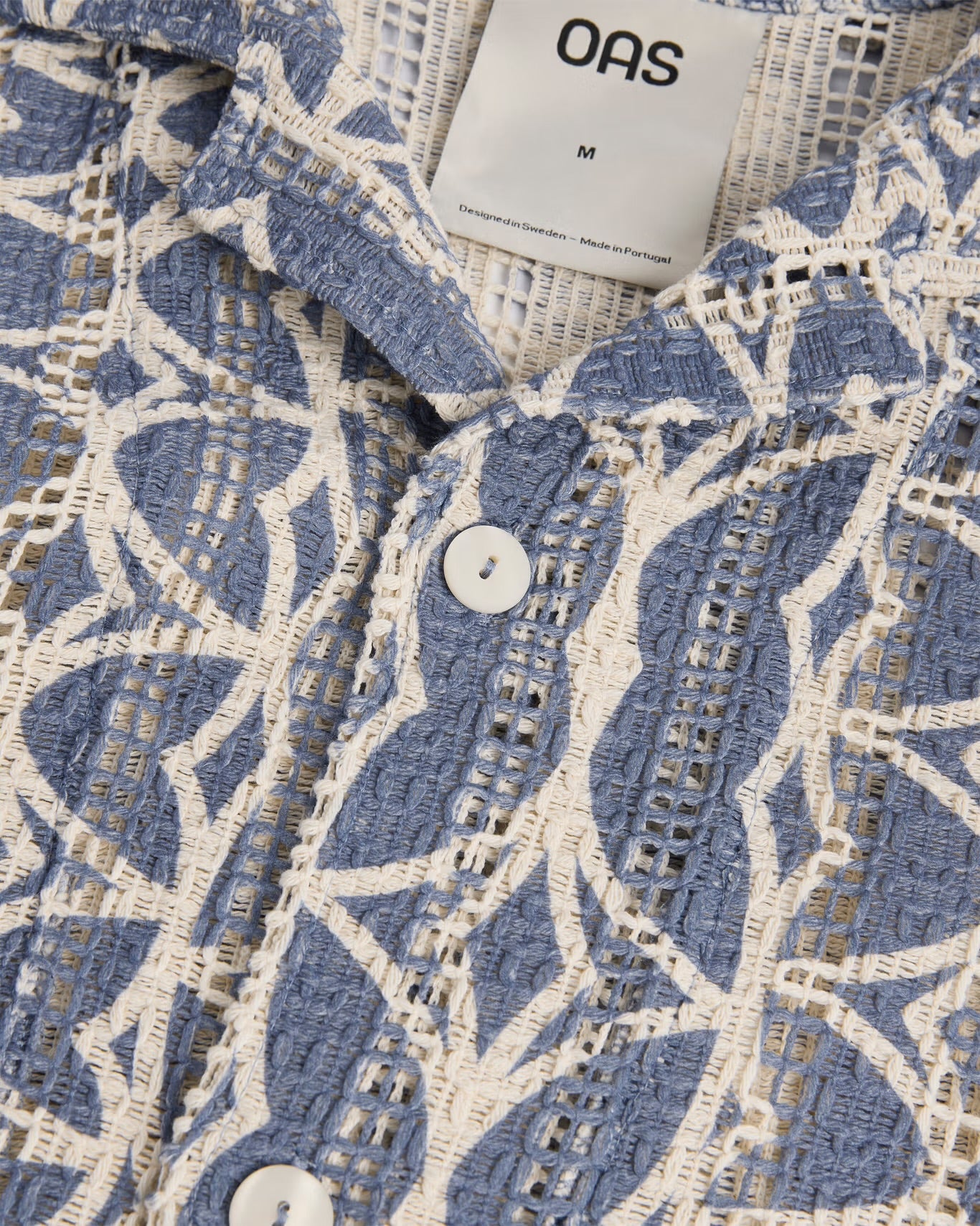 OAS ARKO CUBA SHIRT IN BLUE in BLUE — view 3