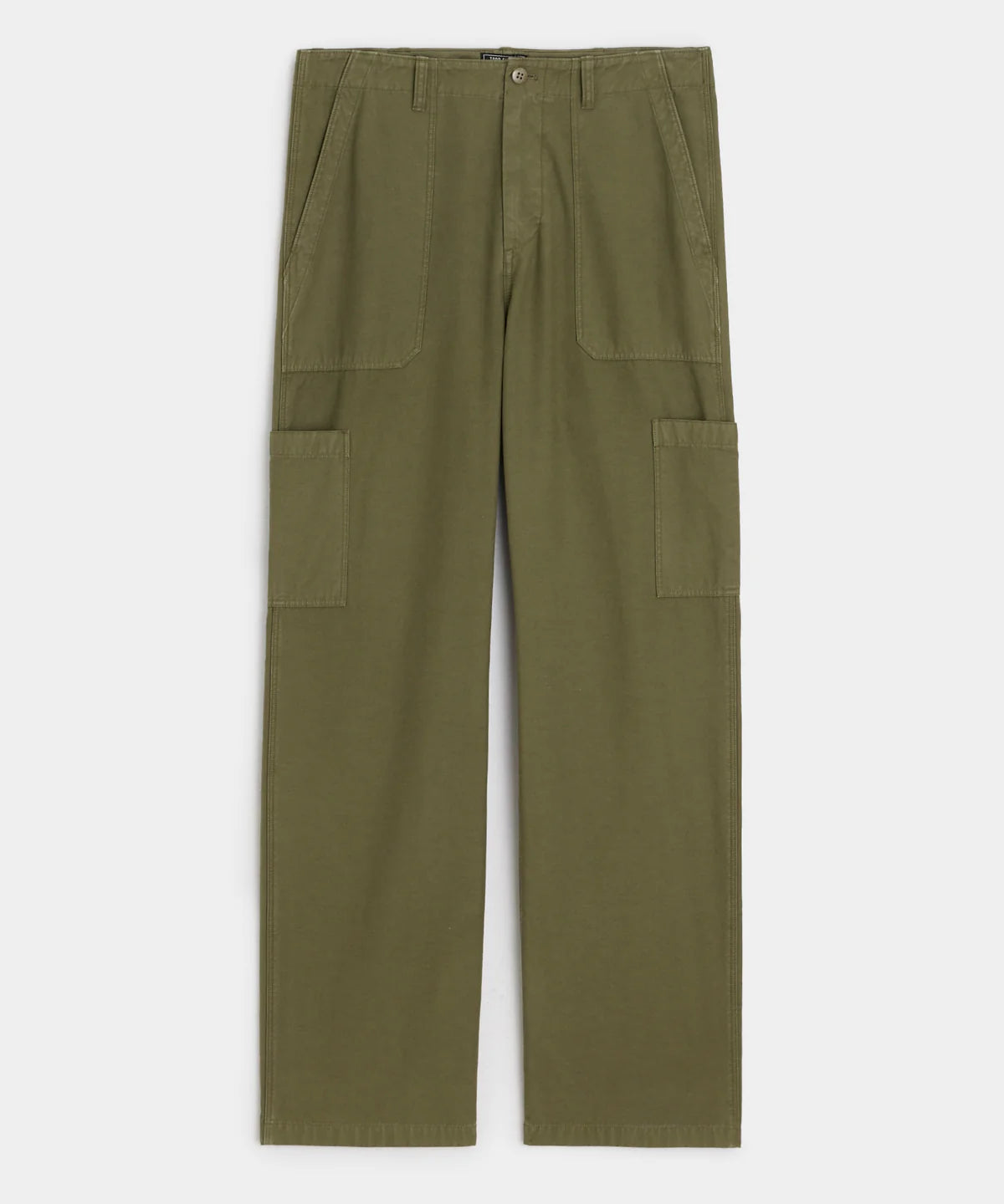 TODD SNYDER UTILITY PANT IN MILITARY GREEN in MILITARY GREEN — main product view