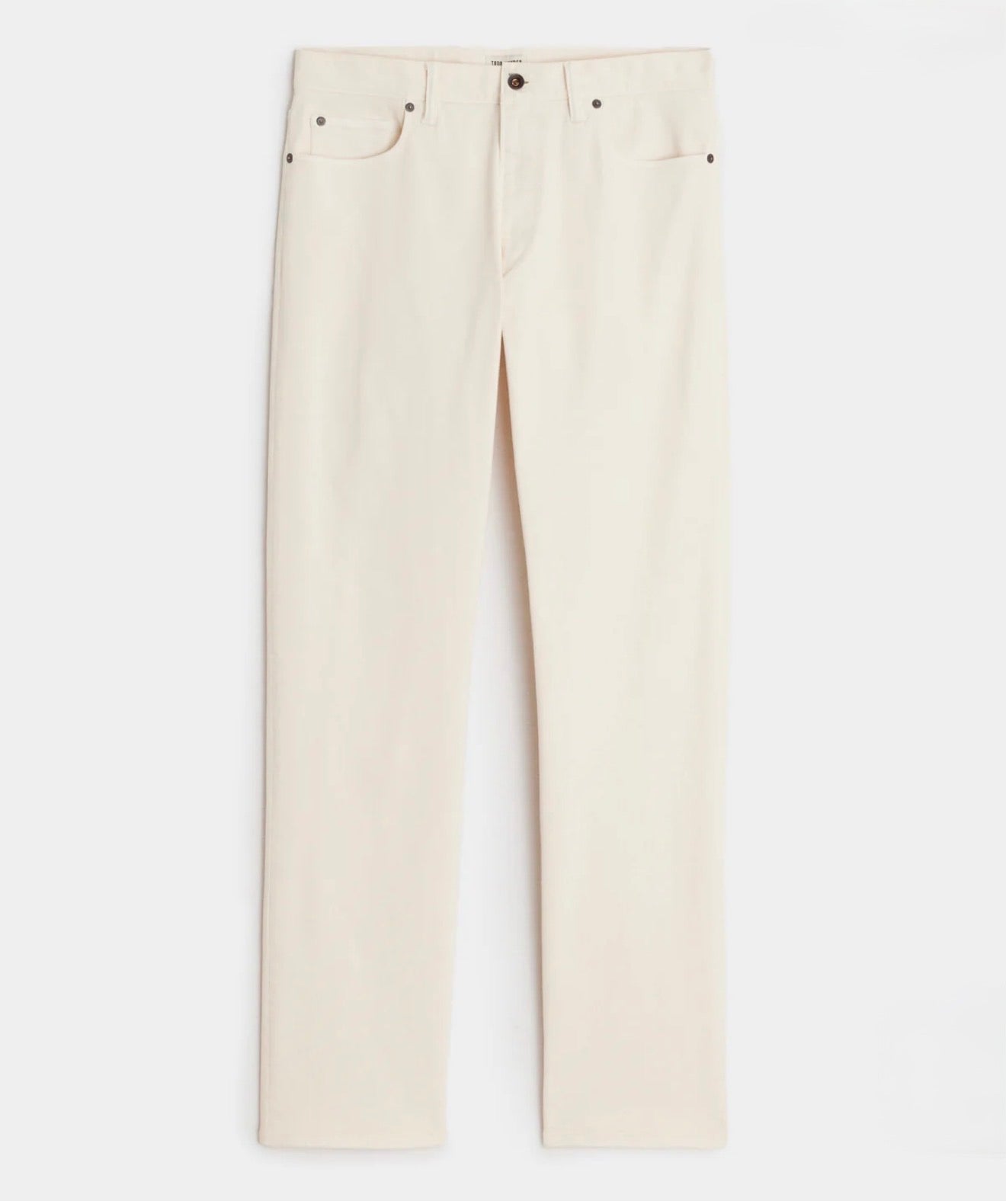 TODD SNYDER STRAIGHT FIT 5-POCKET CHINO IN CANVAS in CANVAS — main product view