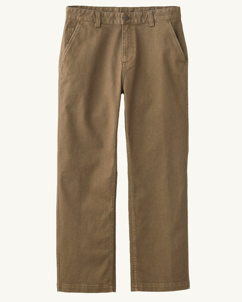CORRIDOR HEAVY TWILL TROUSER IN BROWN
